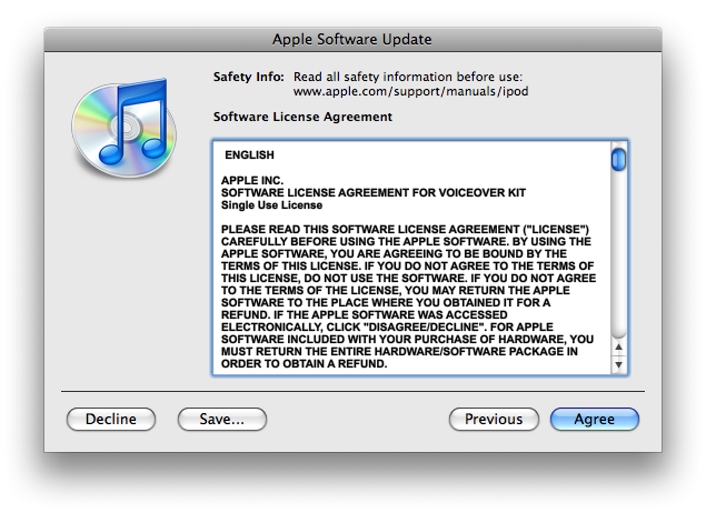 Software Update For Ipod Nano